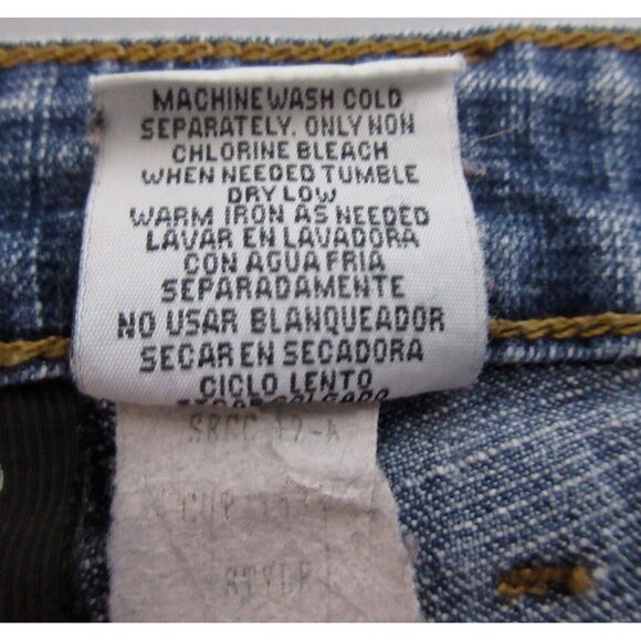 Mossimo Womens Jeans Plus Size 22W High Rise Straight Leg Dark Wash Blue Denim - Picture 5 of 10